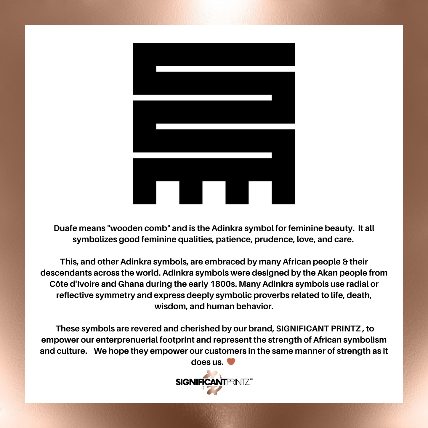 Nkyinkyim Adinkra Earrings  Symbol of Initiative & Transformation