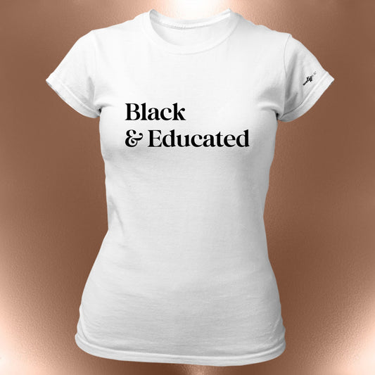 Black And Educated Tee