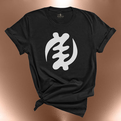Gye Nyame Adinkra T-Shirt  Faith & Divine Power Statement Tee