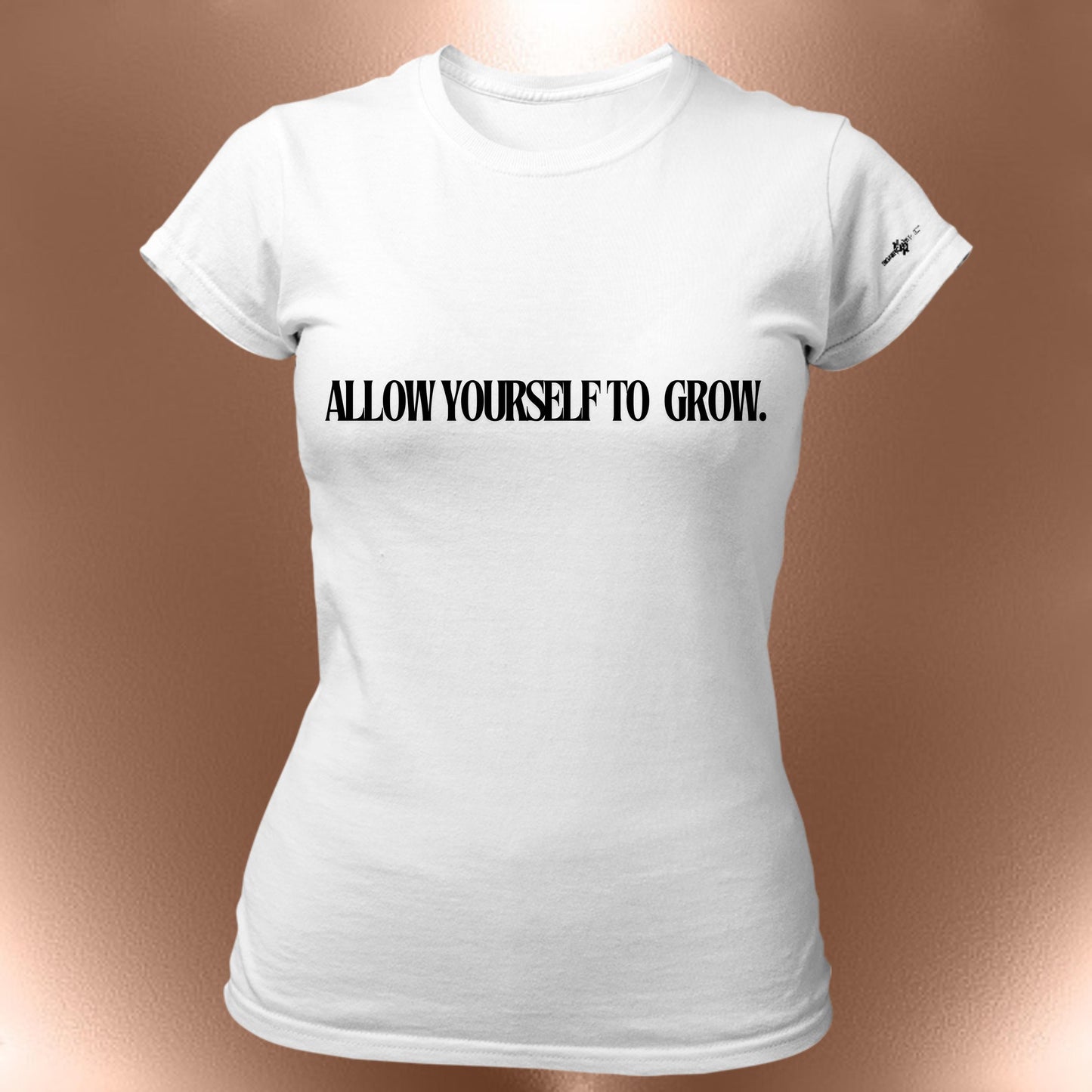 Allow Yourself to Grow T-Shirt  Gentle Affirmation Statement Tee