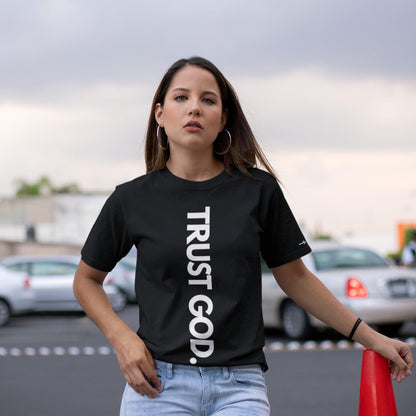 Trust God T-Shirt  Faith-Based Statement Tee