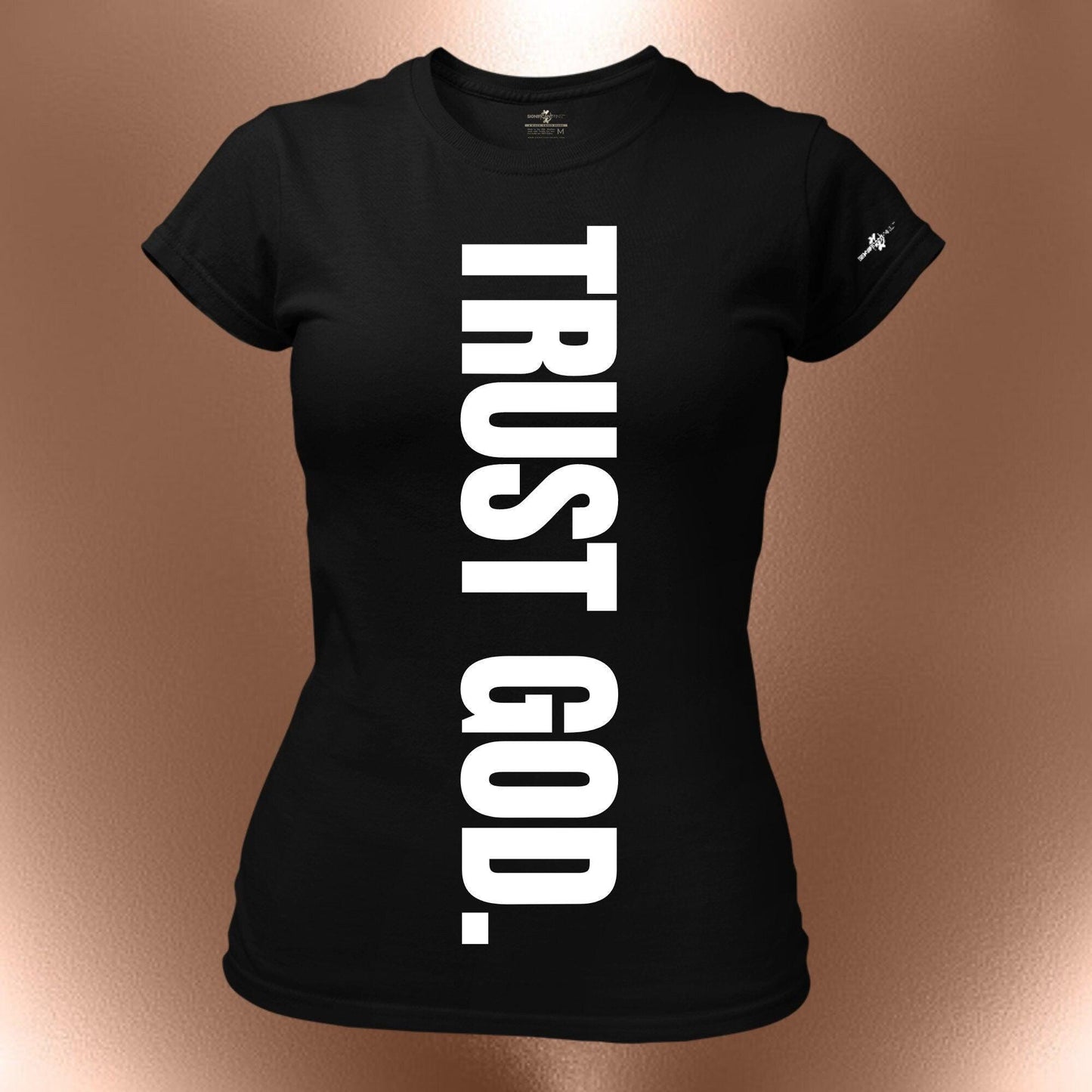 Trust God T-Shirt  Faith-Based Statement Tee