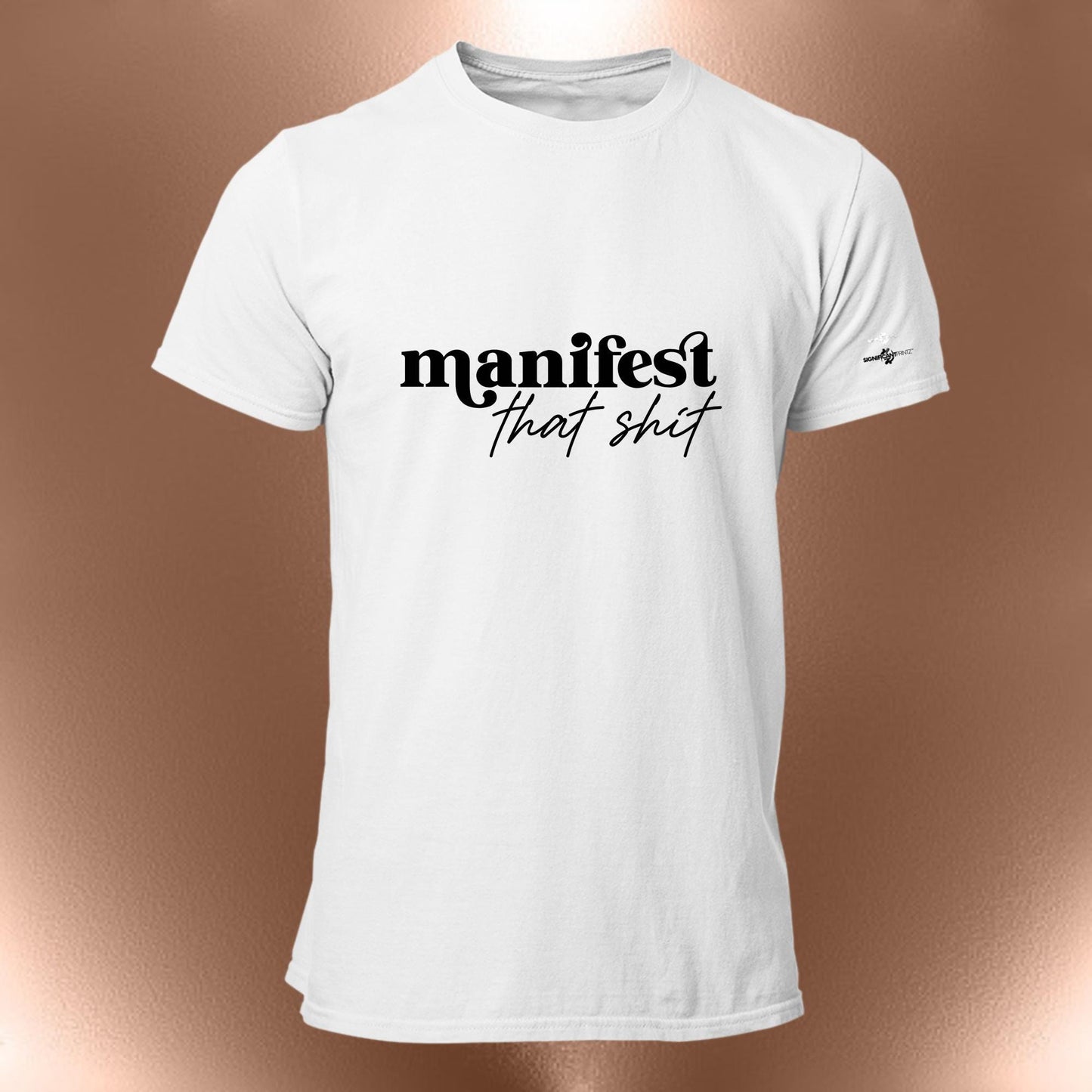 Manifest That Shit T-Shirt  Bold Statement Affirmation Tee
