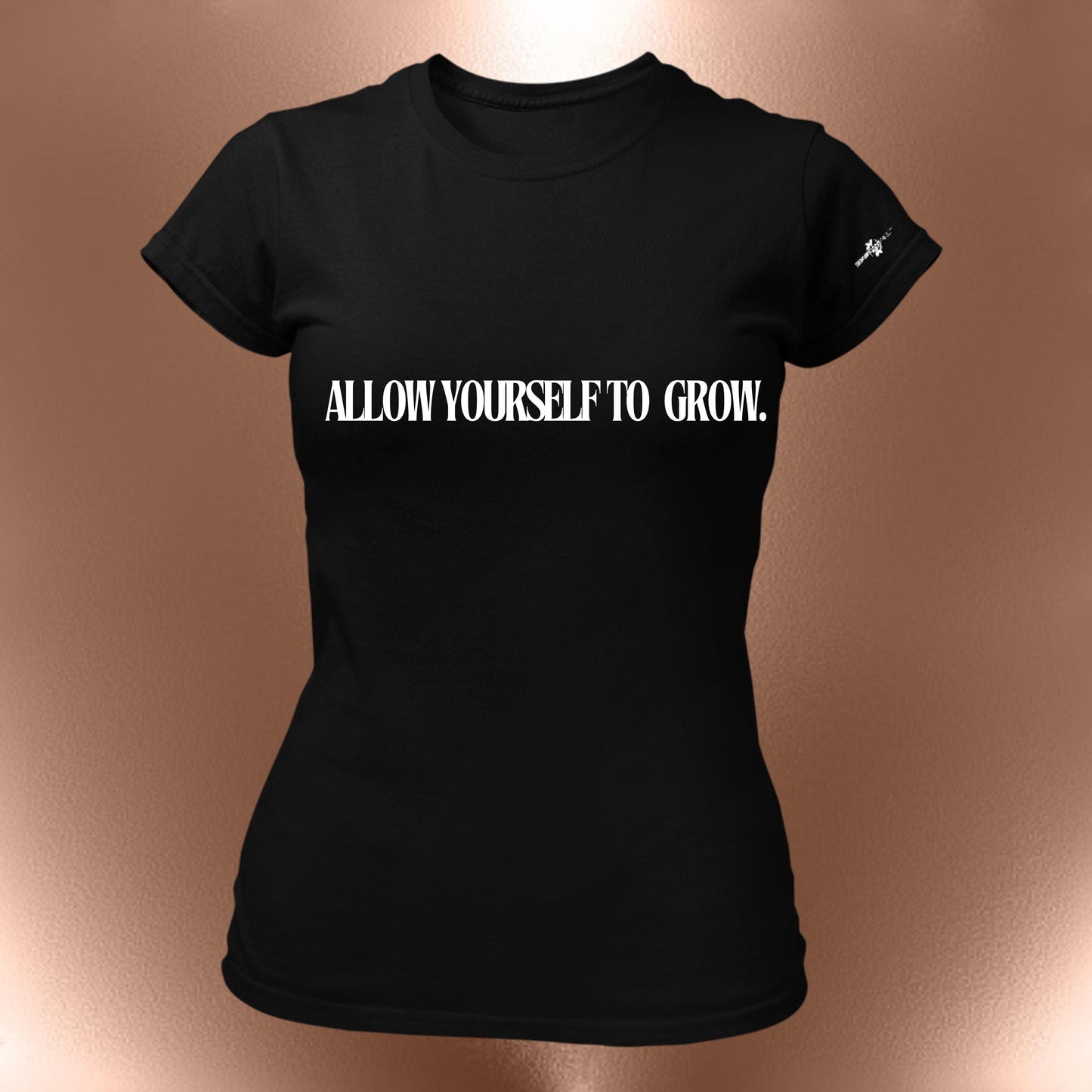 Allow Yourself to Grow T-Shirt  Gentle Affirmation Statement Tee